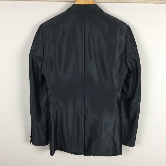 Roen(ロエン)の美品 ロエン×セマンティックデザイン テーラードジャケット グレー光沢 メンズのジャケット/アウター(テーラードジャケット)の商品写真
