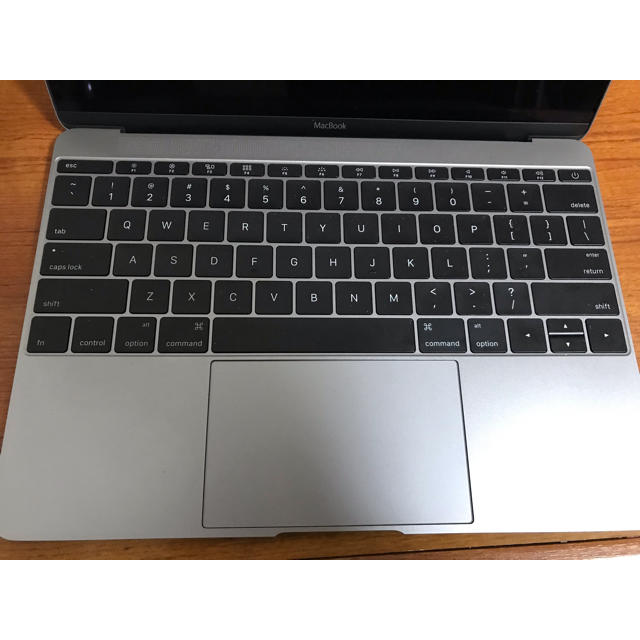 Mac (Apple)(マック)のMacBook 2016 US配列 スペースグレイ スマホ/家電/カメラのPC/タブレット(ノートPC)の商品写真