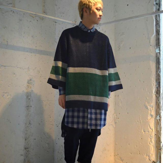 マホト着用】KIDILL 刺繍ニット-