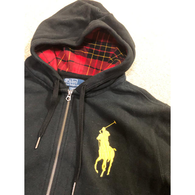 Ralph Lauren(ラルフローレン)のラルフローレン パーカー L メンズ 黒 メンズのトップス(パーカー)の商品写真