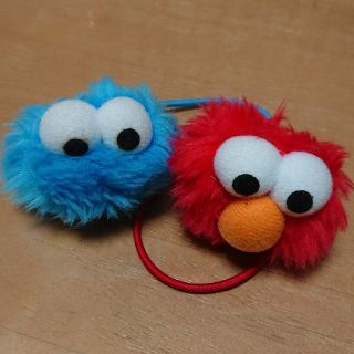 セサミストリート(SESAME STREET)のUSJ  エルモクッキーモンスター ヘアゴム(ヘアゴム/シュシュ)