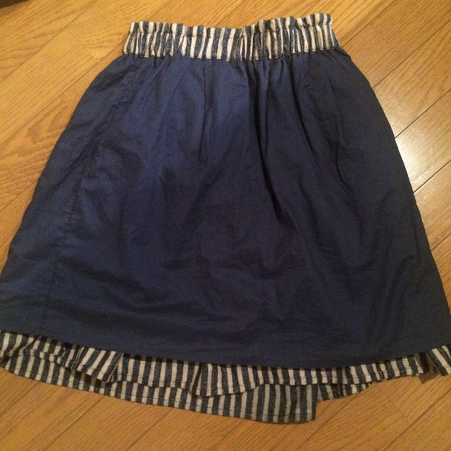 RETRO GIRL(レトロガール)のストライプ膝下丈スカート◎ レディースのスカート(ひざ丈スカート)の商品写真