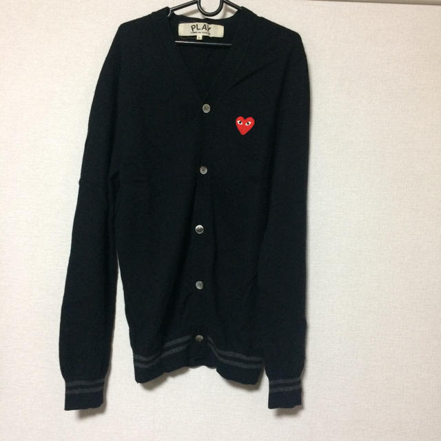 COMME des GARCONS(コムデギャルソン)のPLAY COMME des GARCONS コムデギャルソン カーディガン メンズのトップス(カーディガン)の商品写真