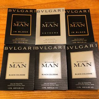 ブルガリ(BVLGARI)のブルガリ 香水 非売品サンプル3個 red eye様専用(ユニセックス)