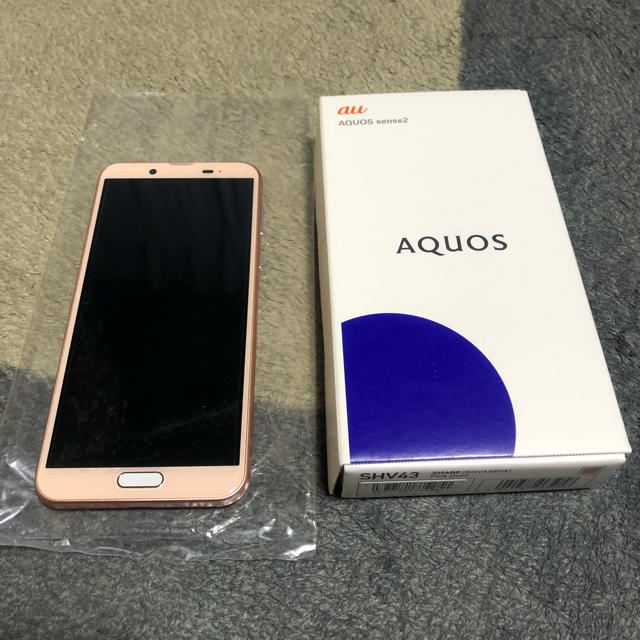 SHARP au AQUOS SHV43 本体の通販 by ねってぃ# シャープならラクマ 史上最も激安