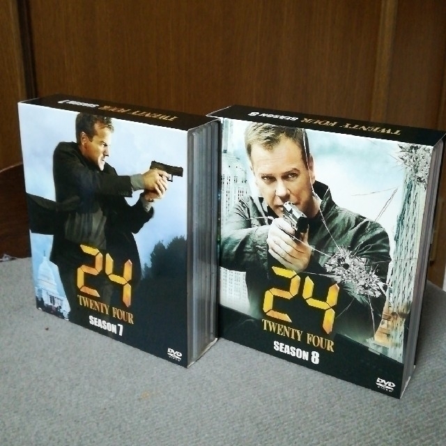 DVD 24 -TWENTY FOUR １~８(ファイナル)セット