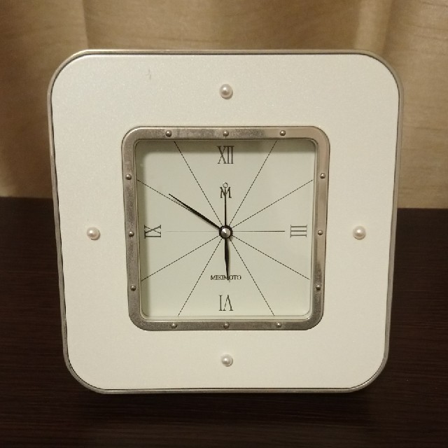 MIKIMOTO(ミキモト)の置き時計　ミキモト インテリア/住まい/日用品のインテリア小物(置時計)の商品写真