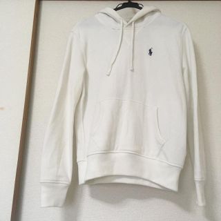 ポロラルフローレン(POLO RALPH LAUREN)のらぶりん様専用♡ポロラルフローラン♡裏起毛ホワイトパーカー (パーカー)