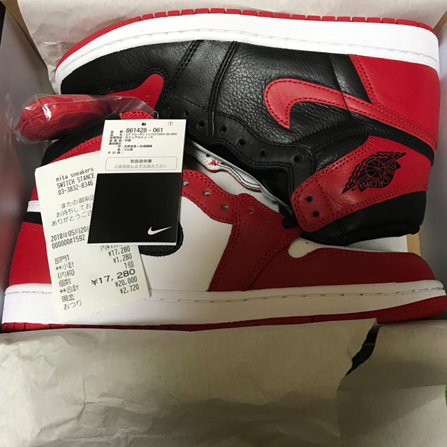 国内正規品 jordan1 オマージュ