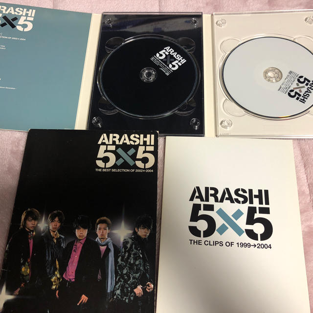 嵐(アラシ)の嵐 5×5 THE BEST SELECTION OF 2002←2004 初回 チケットの音楽(男性アイドル)の商品写真