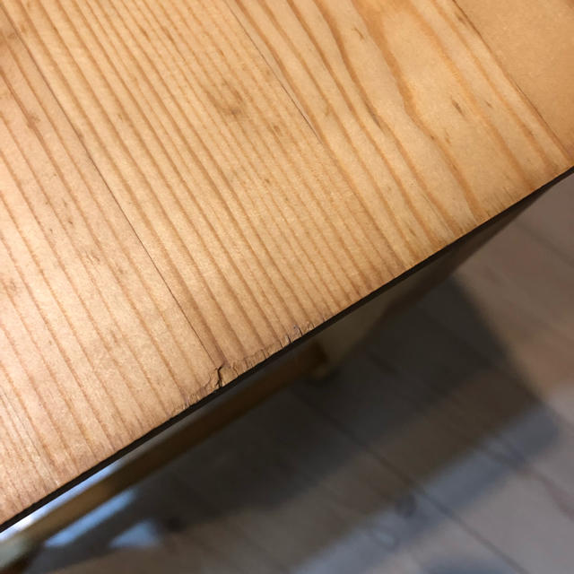 MUJI (無印良品)(ムジルシリョウヒン)の無印良品 パイン材 折りたたみ机 椅子 インテリア/住まい/日用品の机/テーブル(学習机)の商品写真