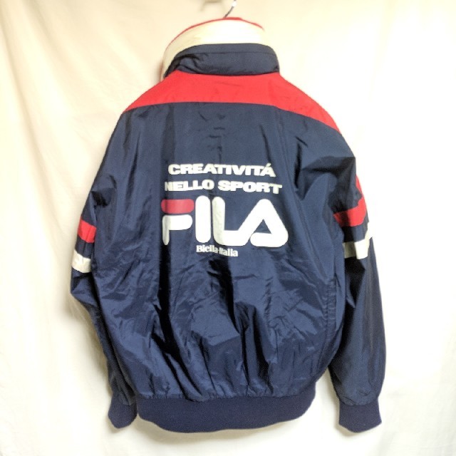 90s FILA 厚手ナイロンジャケット