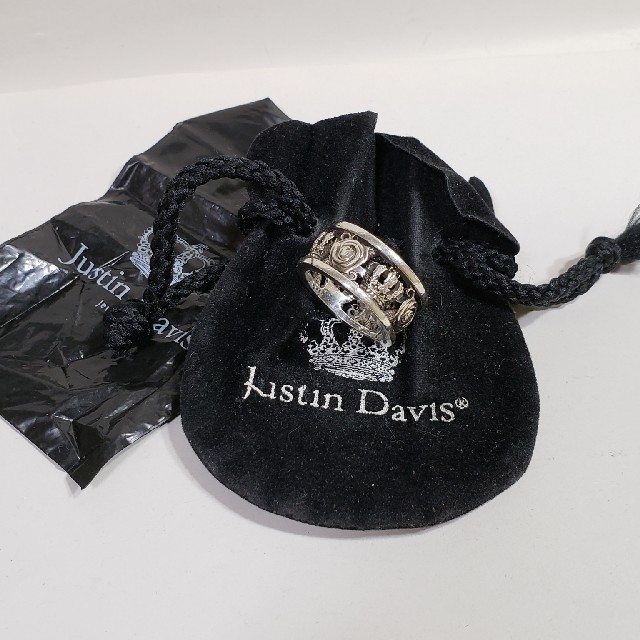 Justin Davis(ジャスティンデイビス)の厳選中古♥JustinDavis♥MY LOVE RING♥14号♥送料無料 レディースのアクセサリー(リング(指輪))の商品写真