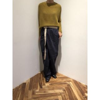 ビューティアンドユースユナイテッドアローズ(BEAUTY&YOUTH UNITED ARROWS)のはる★様専用  メゾンエウレカMAISONEUREKAリメイクチノパン ネイビー(チノパン)