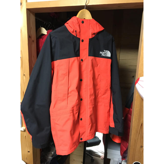 THE NORTH FACE マウンテンパーカー L レッド 美品 Supマウンテンパーカー