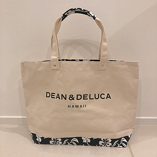 ハワイ限定 DEAN&DELUCA トートバッグ大＋おまけ付【新品未使用品】