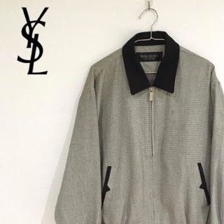 サンローラン(Saint Laurent)のイブサンローラン ブルゾンジャケット グレー L(ブルゾン)