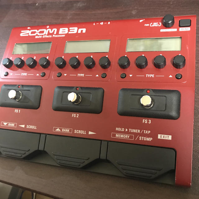 Zoom(ズーム)のZOOM B3n Multi Effects Processor  楽器のベース(ベースエフェクター)の商品写真