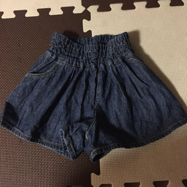 Lee(リー)のLee デニムキュロット キッズ/ベビー/マタニティのキッズ服女の子用(90cm~)(パンツ/スパッツ)の商品写真