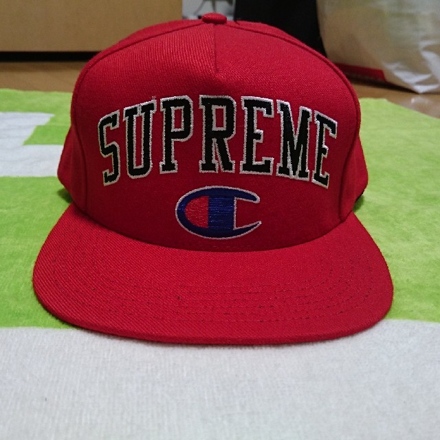 Supreme × Champion 5-Panel スナップバックキャップ