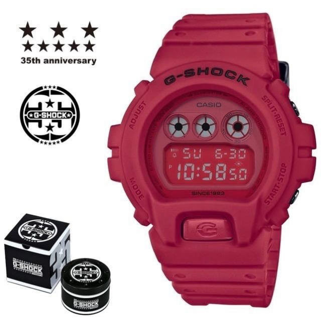 G-SHOCK(ジーショック)の未使用 DW-6935C-4JR 35周年限定 RED OUT G-SHOCK  メンズの時計(腕時計(デジタル))の商品写真