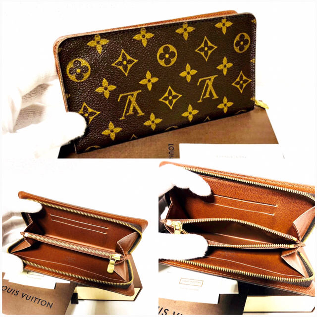 668❤️超美品❤️ルイヴィトン❤️ジップ 長財布❤️正規品鑑定済み❤️