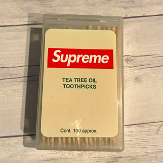 シュプリーム(Supreme)の【Supreme】TEA TREE OIL TOOTHPICKS(口臭防止/エチケット用品)