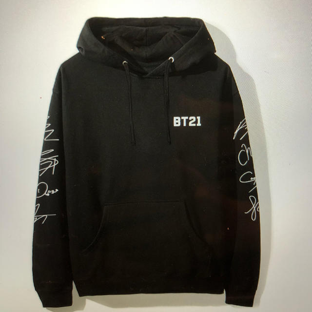 ANTI(アンチ)のBT21 × ASSC コラボ 新品未使用未開封 S size メンズのトップス(パーカー)の商品写真