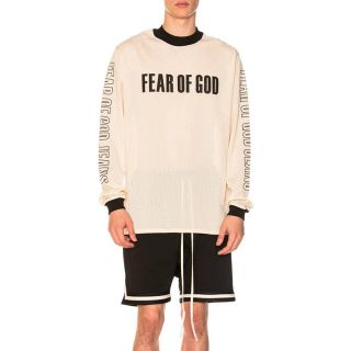 フィアオブゴッド(FEAR OF GOD)のFEAR OF GOD mesh motocross jerjey  M(Tシャツ/カットソー(七分/長袖))