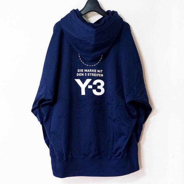 Y-3 STACKED LOGO HOODIEパーカー