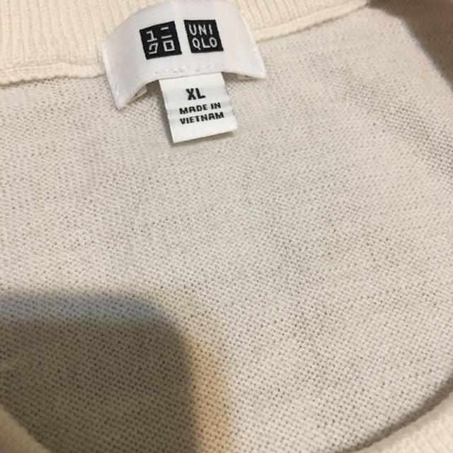 UNIQLO(ユニクロ)のUNIQLO メンズ XL エクストラファインメリノ メンズのトップス(ニット/セーター)の商品写真