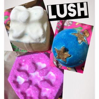 ラッシュ(LUSH)のLUSH バスボム 3点セット(入浴剤/バスソルト)