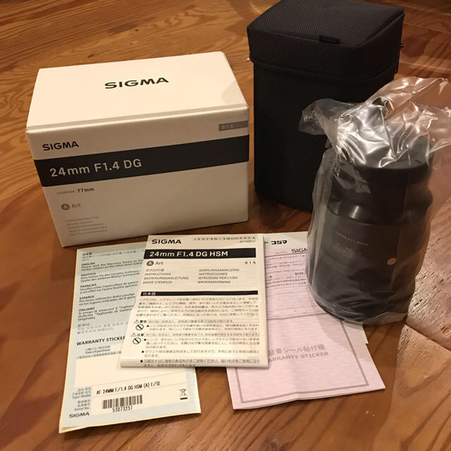 当店在庫してます! SIGMA - SIGMA 24mm 新品 sony Eマウント用 HSM DG