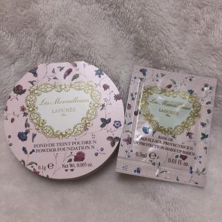 レメルヴェイユーズラデュレ(Les Merveilleuses LADUREE)のラデュレ  サンプル(ファンデーション)