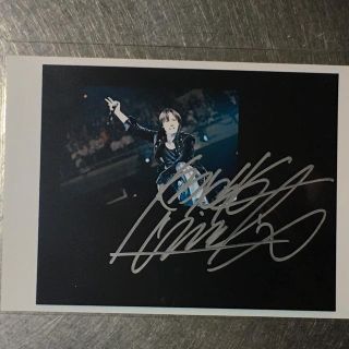 氷室京介さん直筆サイン入り写真の通販 by ボスnan's shop|ラクマ