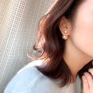 ザラ(ZARA)のバックキャッチパールピアス(ピアス)