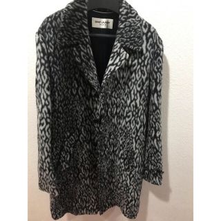 サンローラン(Saint Laurent)の15AW   Hedi babycat mac coat 46 ヒカル様専用！(ステンカラーコート)