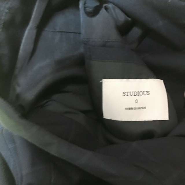 STUDIOUS(ステュディオス)のSTUDIOUS ウィンドウペンショップコート メンズのジャケット/アウター(ステンカラーコート)の商品写真