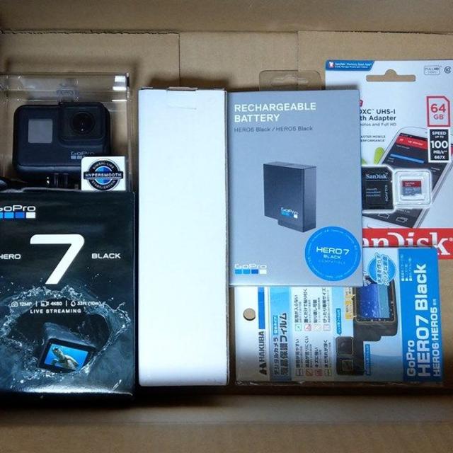 新品GoPro HERO7 Black 5点セット