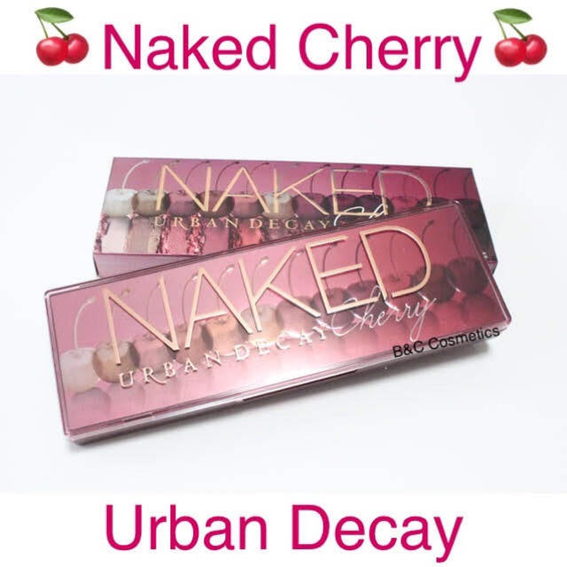 Urban Decay(アーバンディケイ)のNaked Cherry アイシャドウパレット 箱付き コスメ/美容のベースメイク/化粧品(アイシャドウ)の商品写真