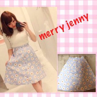 メリージェニー(merry jenny)のデイジースカート(ひざ丈スカート)