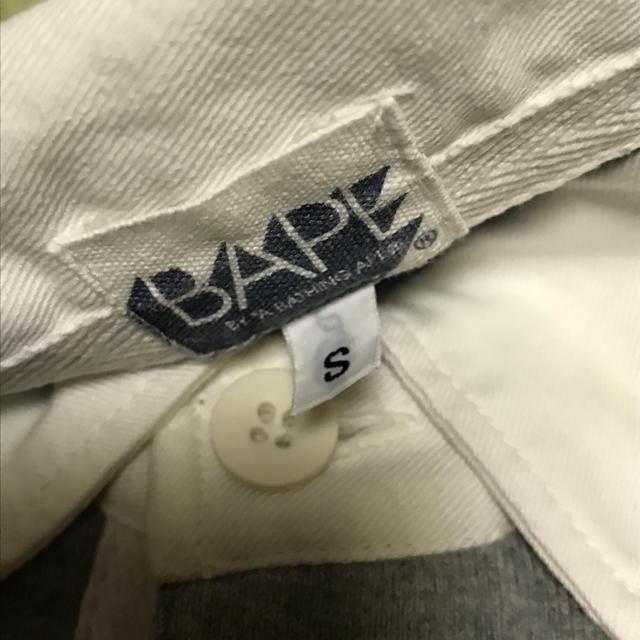 A BATHING APE - 美品 ラガーシャツ サイズ S A BATHING APE 長袖 BAPEの通販 by yubo_'s shop｜ アベイシングエイプならラクマ