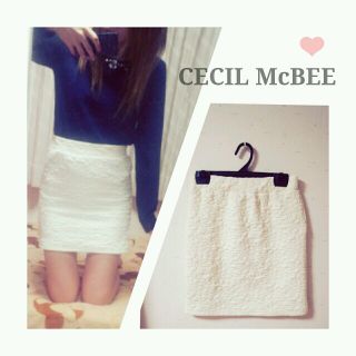 セシルマクビー(CECIL McBEE)の売切希望価格！CECIL❤️バンテージ(ミニスカート)