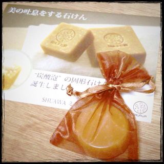炭酸☆洗顔ソープ SHUAWA ミニ(その他)