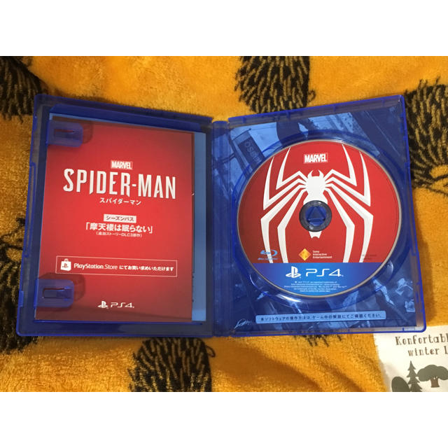 MARVEL(マーベル)のPS4専用 スパイダーマン  エンタメ/ホビーのゲームソフト/ゲーム機本体(家庭用ゲームソフト)の商品写真