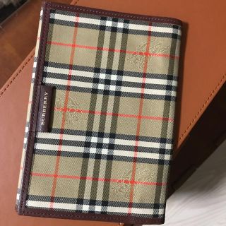 バーバリー(BURBERRY)のバーバリー ブックカバー、手帳カバー(ブックカバー)