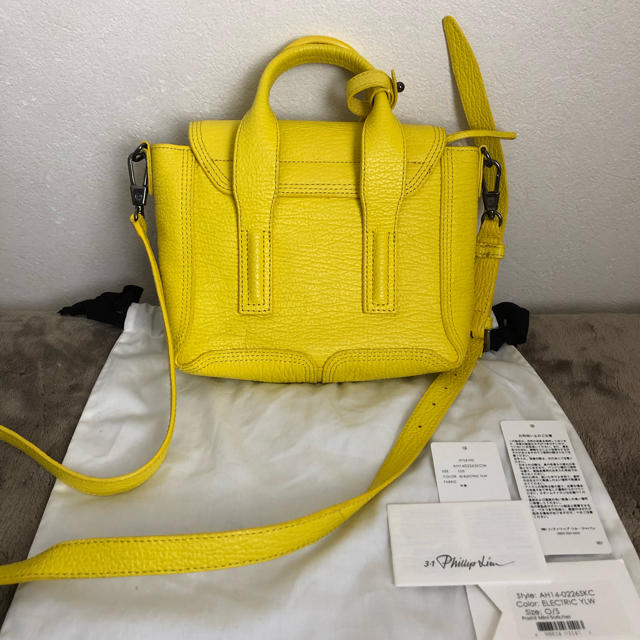 3.1 Phillip Lim - 新品 フィリップリム ミニサッチェル イエロー ...