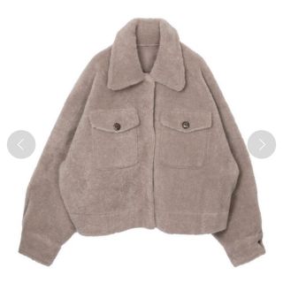 アメリヴィンテージ(Ameri VINTAGE)のOVER SIZE ECO MOUTON COAT Ameri VINTAGE(ムートンコート)