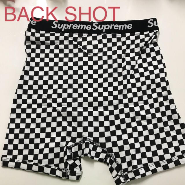 Supreme(シュプリーム)の最終価格☆Supreme Hanes Checker Boxer Briefs メンズのアンダーウェア(ボクサーパンツ)の商品写真