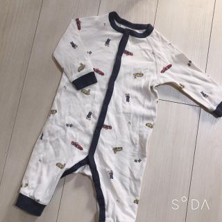 ポロラルフローレン(POLO RALPH LAUREN)の【週末削除】ラルフローレン ロンパース  6M(ロンパース)